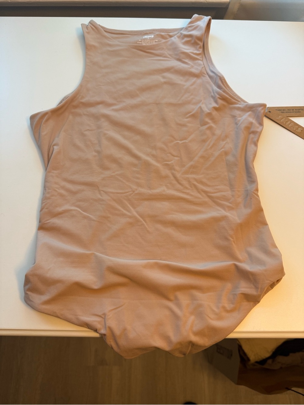 SKIMS FITS EVERYBODY HIGH NECK BODYSUIT